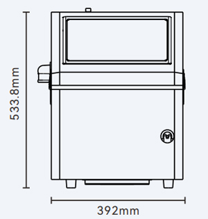  LANGDE 850 UV Continuous Inkjet Printer